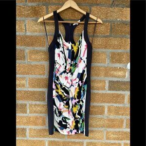 Rebecca Minkoff Colorful Sexy Silk Mini dress size 4